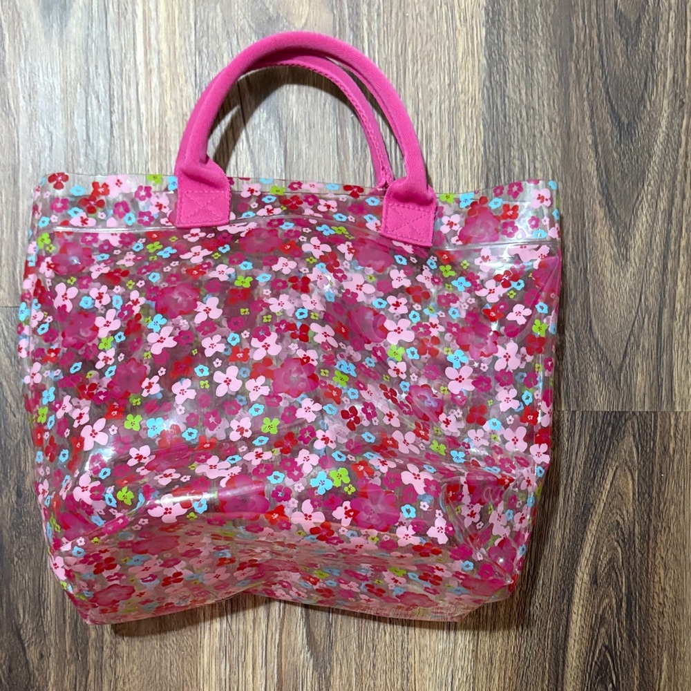 Floral Pink Tote Bag